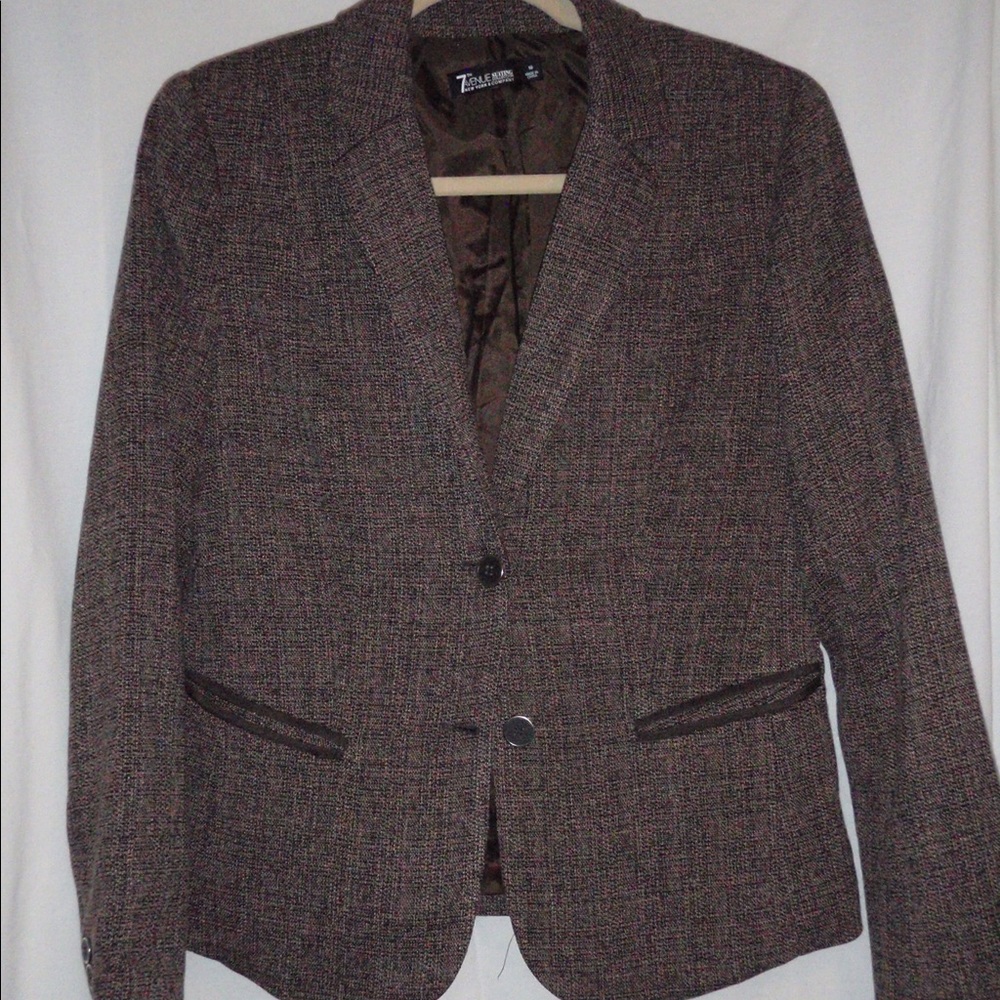 Tweed Pants Suit