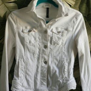 Walter baker white denim jacket