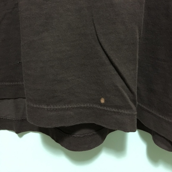 4/$25 Gap T-Shirt Crewneck Brown Men's X-Small - Picture 3 of 4