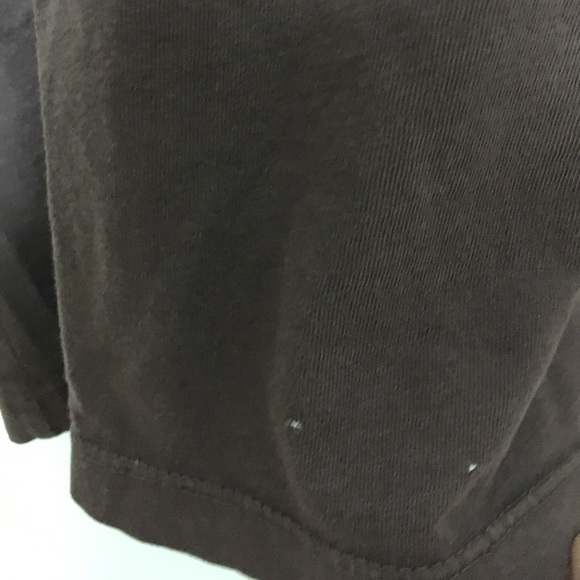 4/$25 Gap T-Shirt Crewneck Brown Men's X-Small - Picture 4 of 4