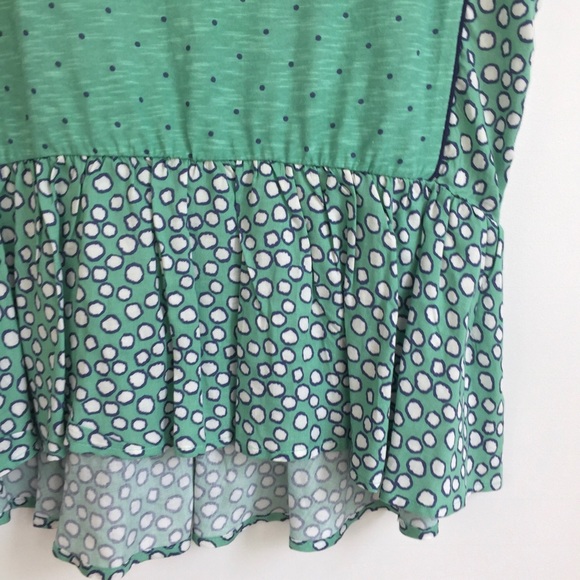 Postmark “Petalled Peplum Tank” NWOT - Picture 4 of 8