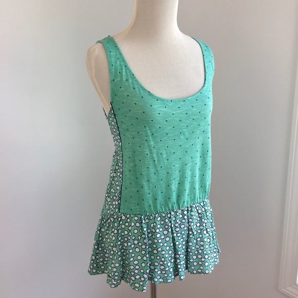Postmark “Petalled Peplum Tank” NWOT - Picture 6 of 8