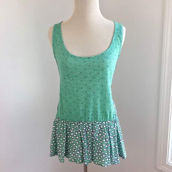 Postmark “Petalled Peplum Tank” NWOT - Picture 5 of 8
