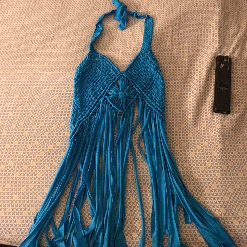 Fringe summer/beach top