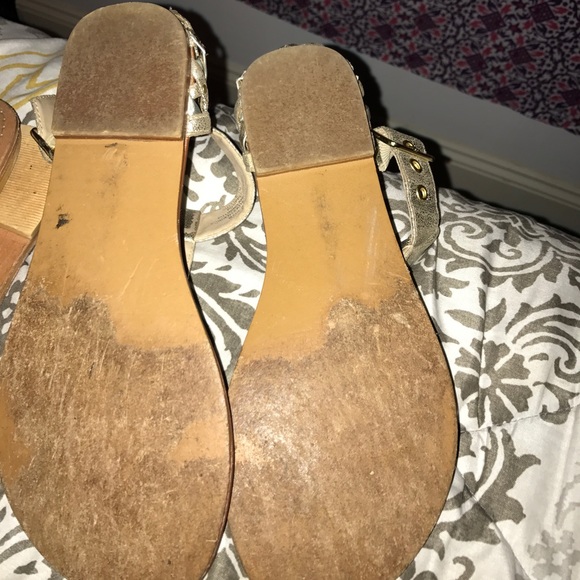 steve madden gold sandals - Picture 4 of 4