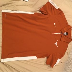 Nike Dri-Fit Texas Longhorn Polo