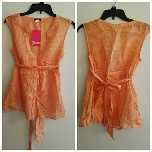 Sale! J. Crew pineapple print summer top