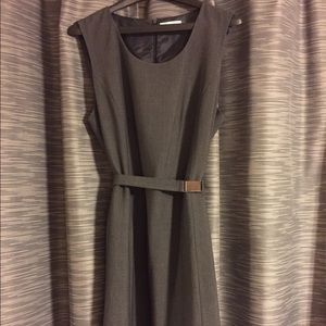 PRICE REDUCED!!! Calvin Klein gray sheath dress