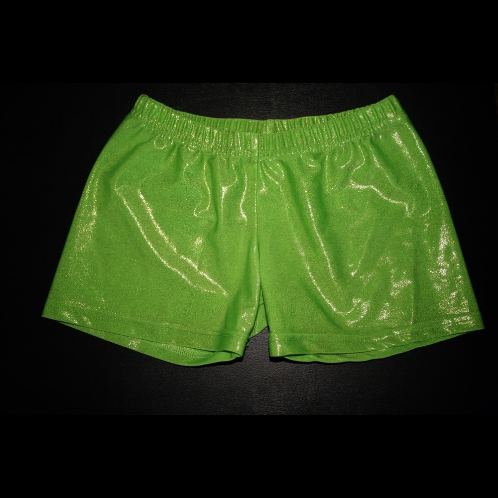GemGear Bright Green Sparkly Spandex