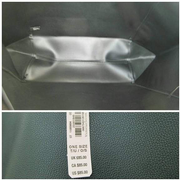 Victoria's Secret Black Fringe Tote Bag FIRM PRICE - Picture 7 of 8