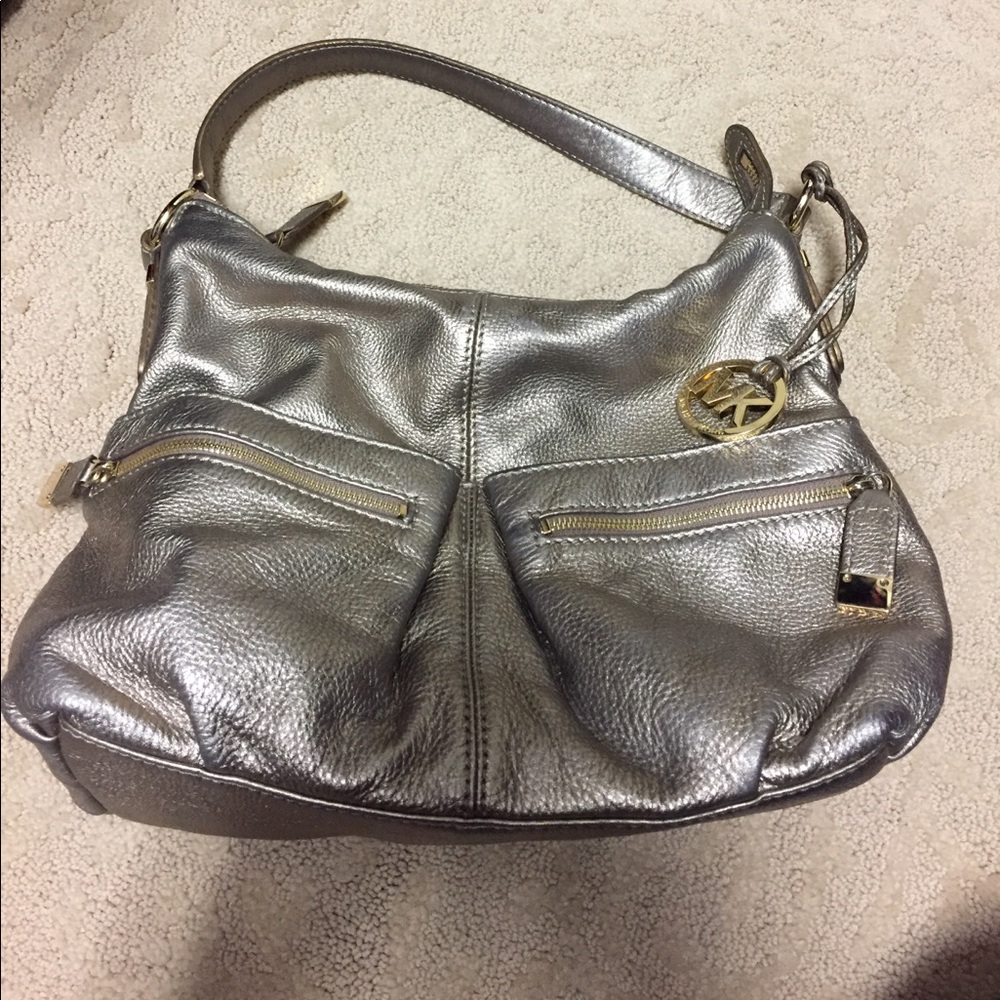 Gold Michael Kors Purse