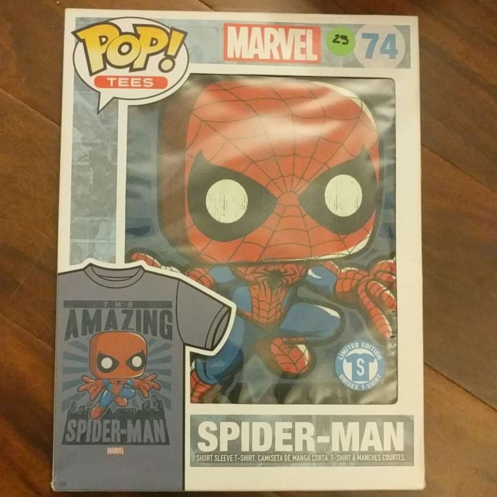 Limited Edition Spider Man Funko POP! Tee