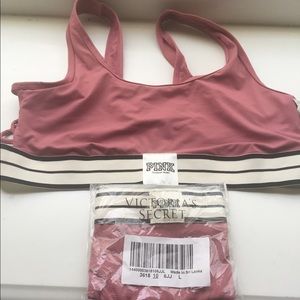 PINK Soft Begonia Sports Bra and Panties