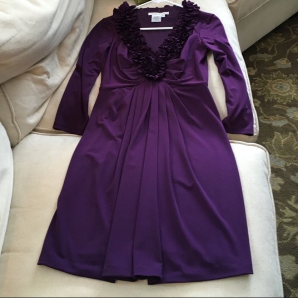 Maggy London Royal Purple Dress