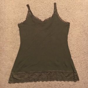 Torrid olive green camisole Size 3