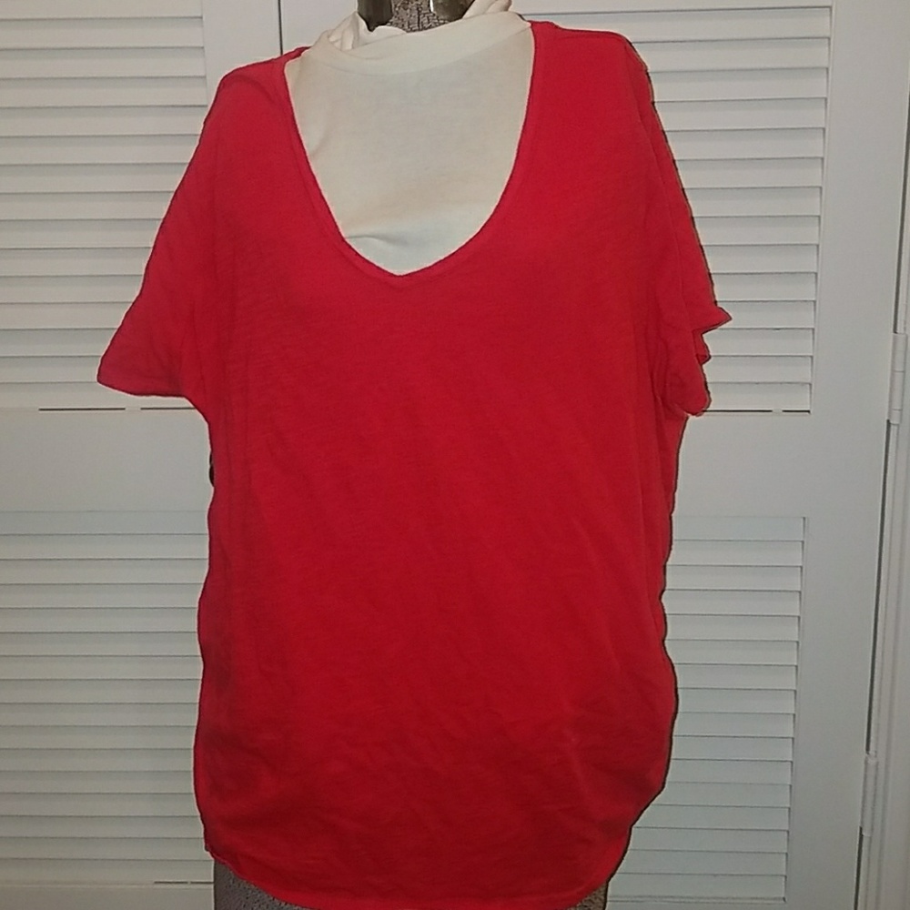 Lane Bryant red tee