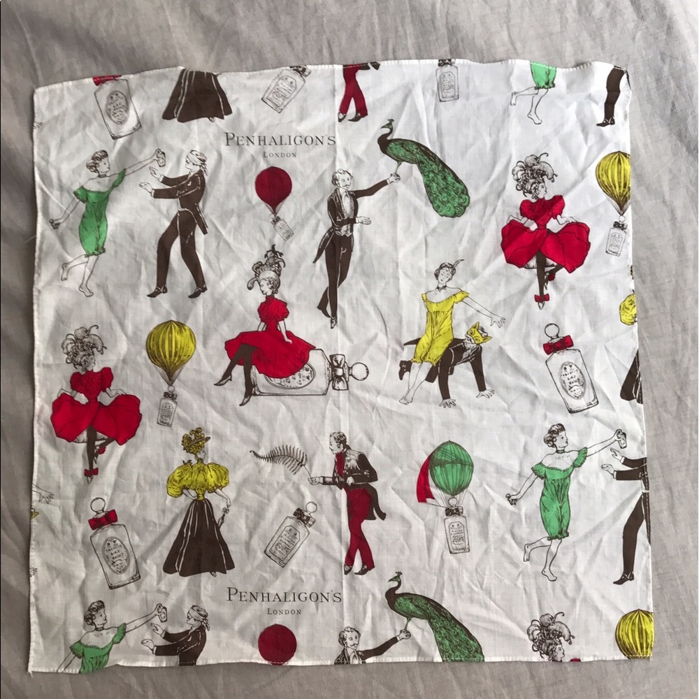 Vintage Limited Edition Penhaligon's pocket square