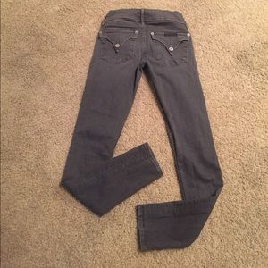 Grey Hudson Skinny Jeans