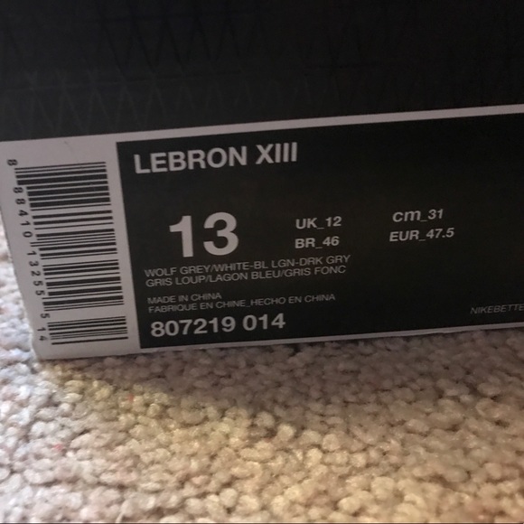 Lebron 13s - Picture 2 of 2