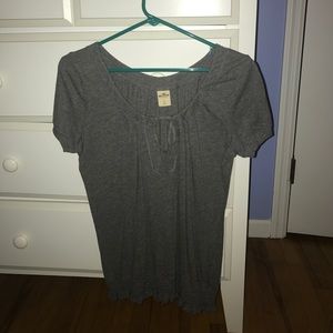 Gray shirt from hollister