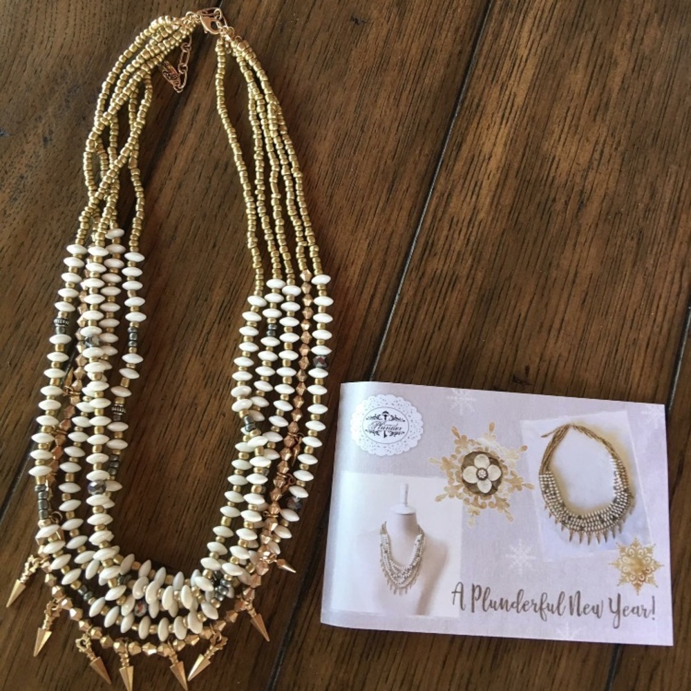 Beautiful plunder necklace