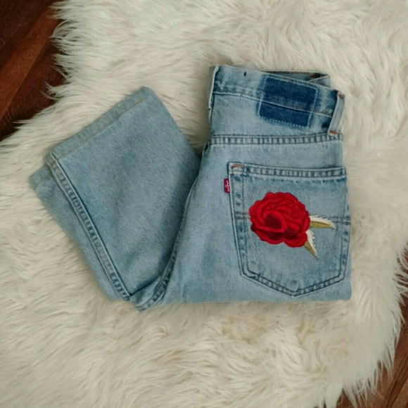 *sold*After Party Rose Above It Jeans - Picture 3 of 4