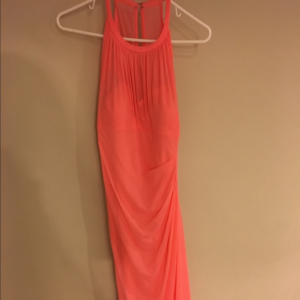 Bridesmaid/Prom High Neck Dress
