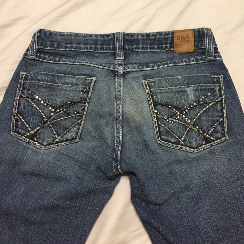 BKE jeans size 25 length 33 1/2
