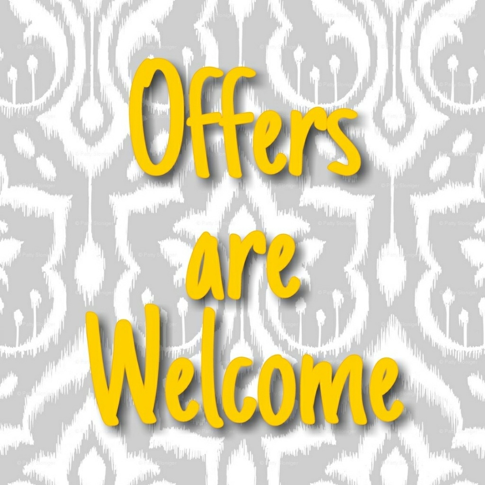 Reasonable offers accepted!