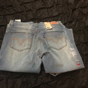 Levi's 524 Too Superlow Skinny Jeans Size 9m/29