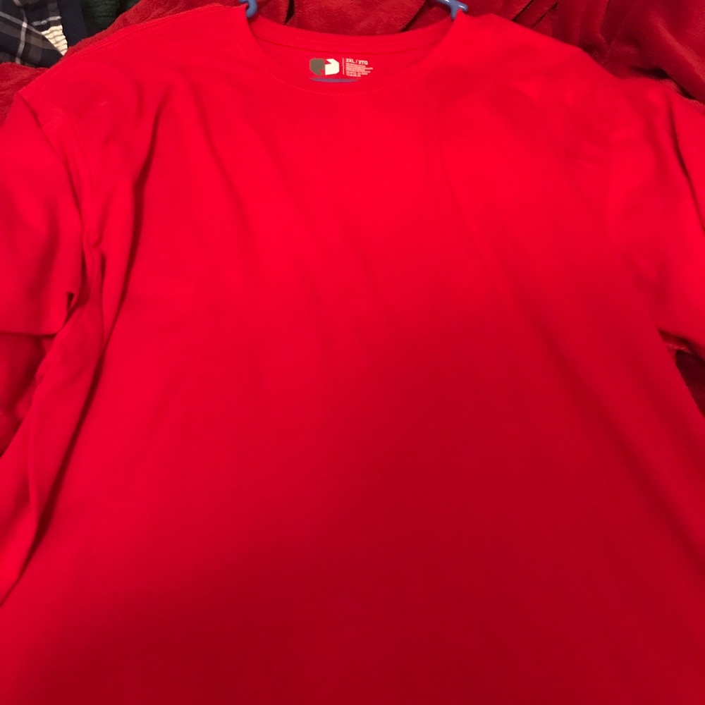 Plain Red Footlocker Tee