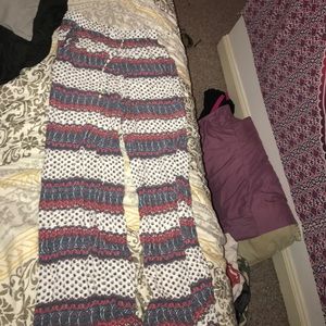 american eagle patterned pants