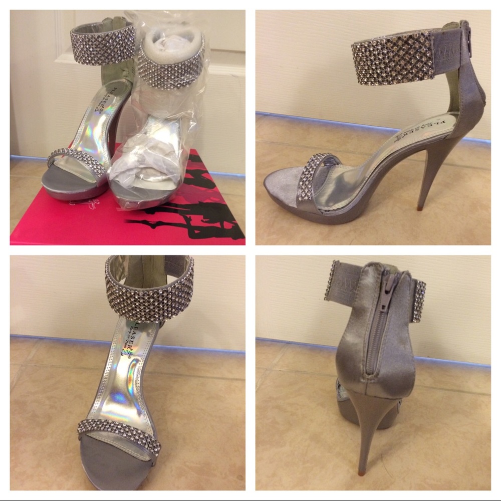 Silver Prom Shoes