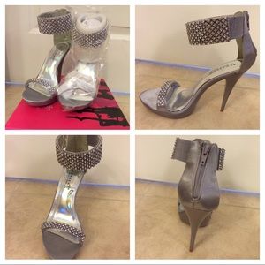 Silver Prom Shoes