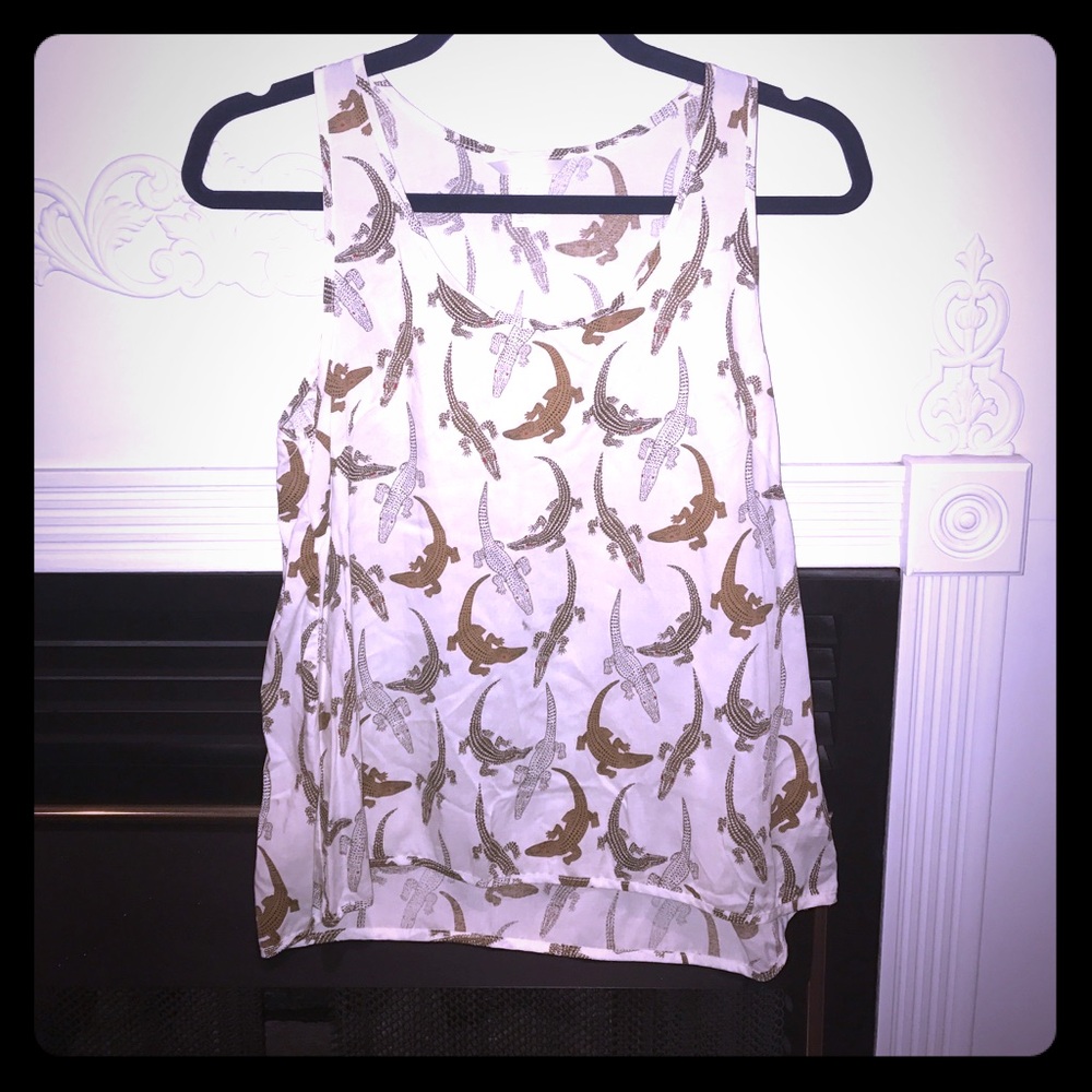 H&M alligator tank