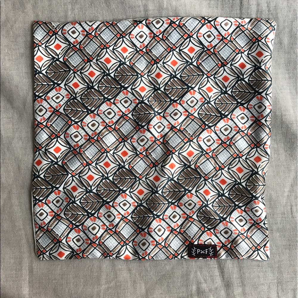 Silk, hand-made pocket square by Peter Field.