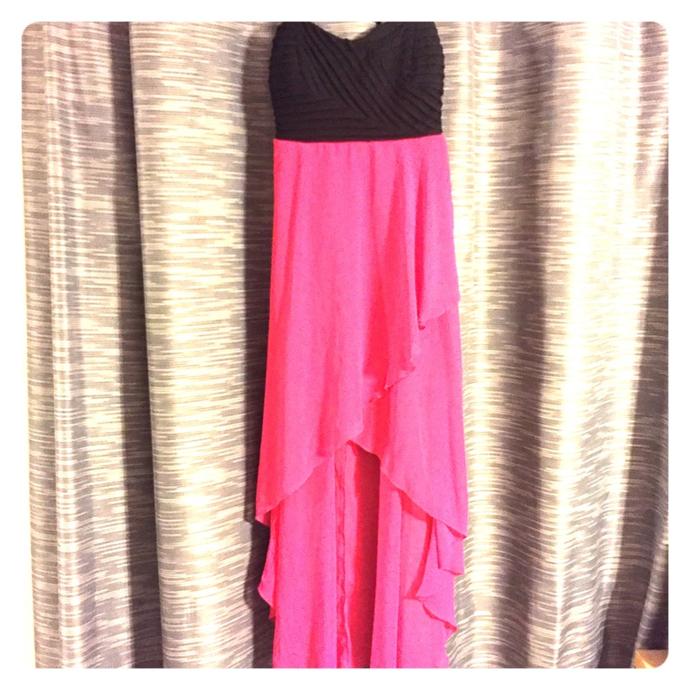 NEW PRICE! Junior's girls black/pink formal dress