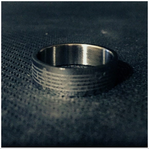 !! LAST ONE !! Stainless Steel Sheet Music Ring - Picture 3 of 6