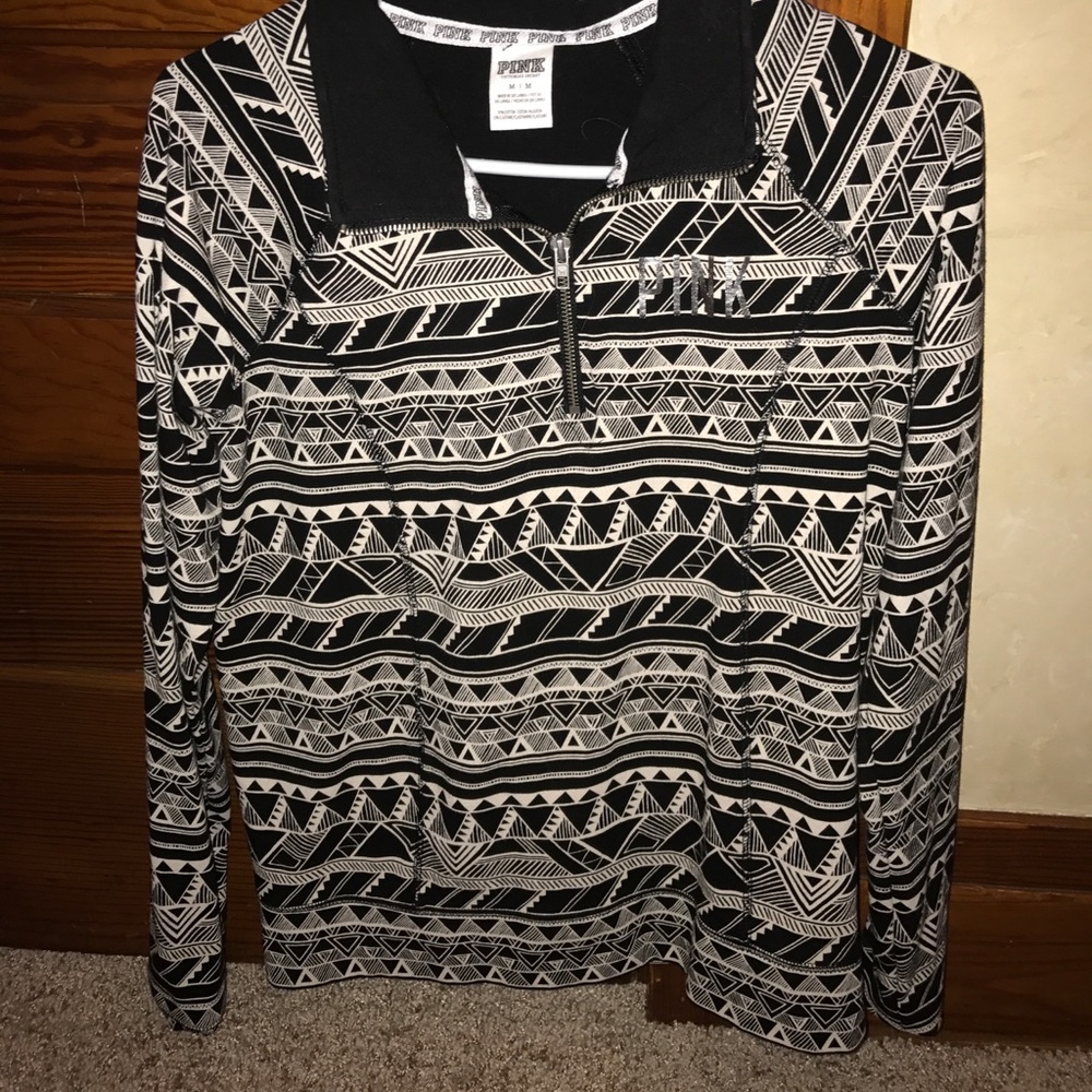 Medium PINK Aztec zip-up