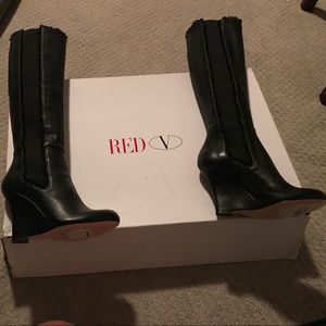 Valentino wedge boots