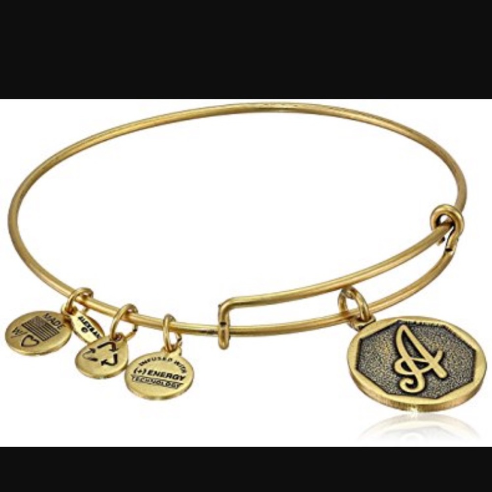 Alex and Ani gold A bracelet
