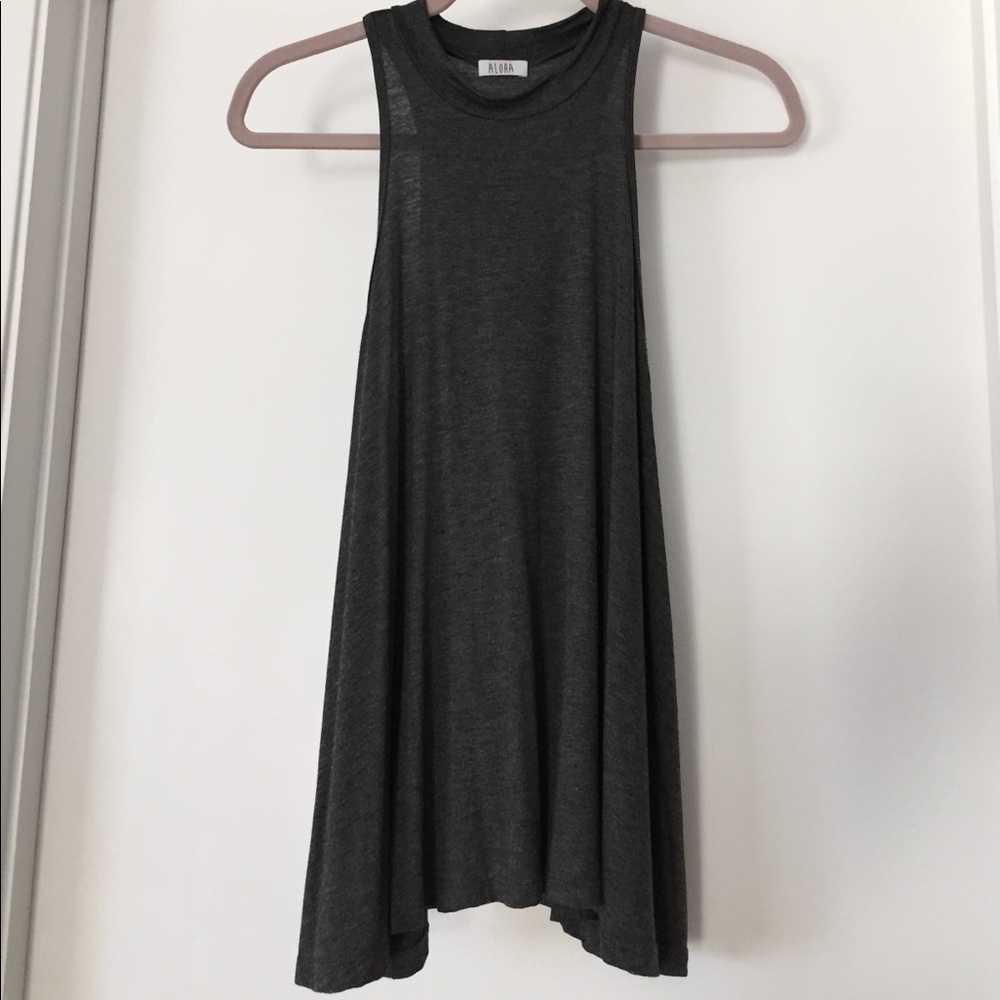 Wonderland Honolulu Mock Neck Tank