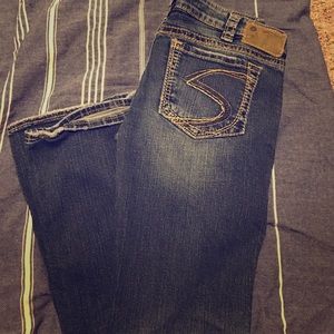 Silver Bootcut Jeans