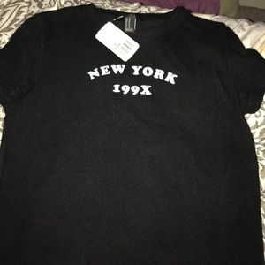 fuzzy sweater material tshirt forever 21