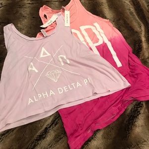 Bundle of 2 sorority tops