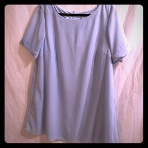 Tobi Shift Dress - light blue