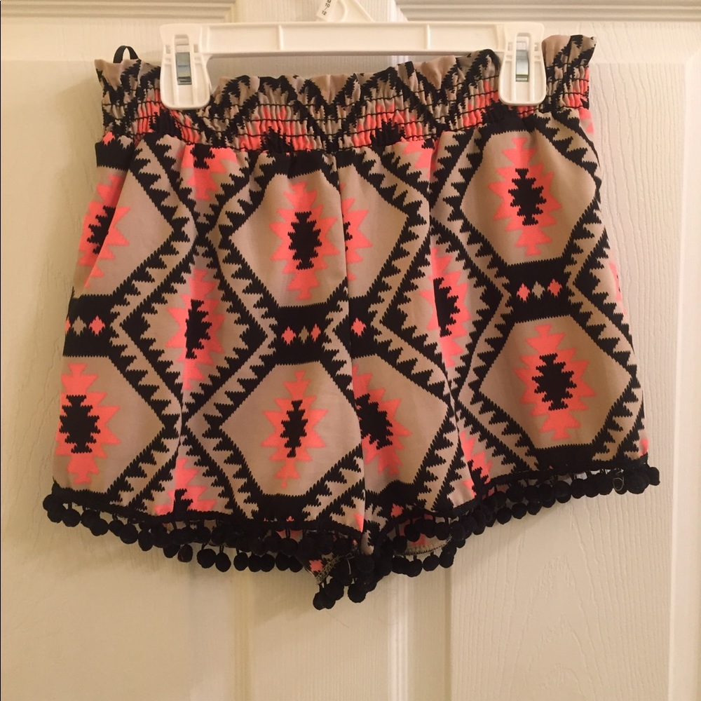 High waisted shorts
