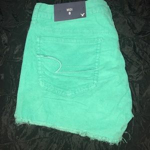 American Eagle Midi Shorts Size 8