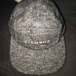 Diamond flat cap