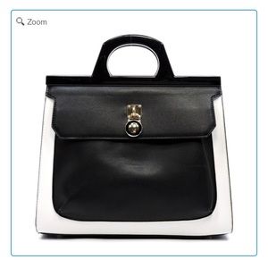 NEW Acrylic Top Handle Box Satchel